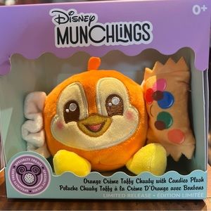 Disney Parks Orange Crème Taffy Chuuby Candies Munchlings Plush